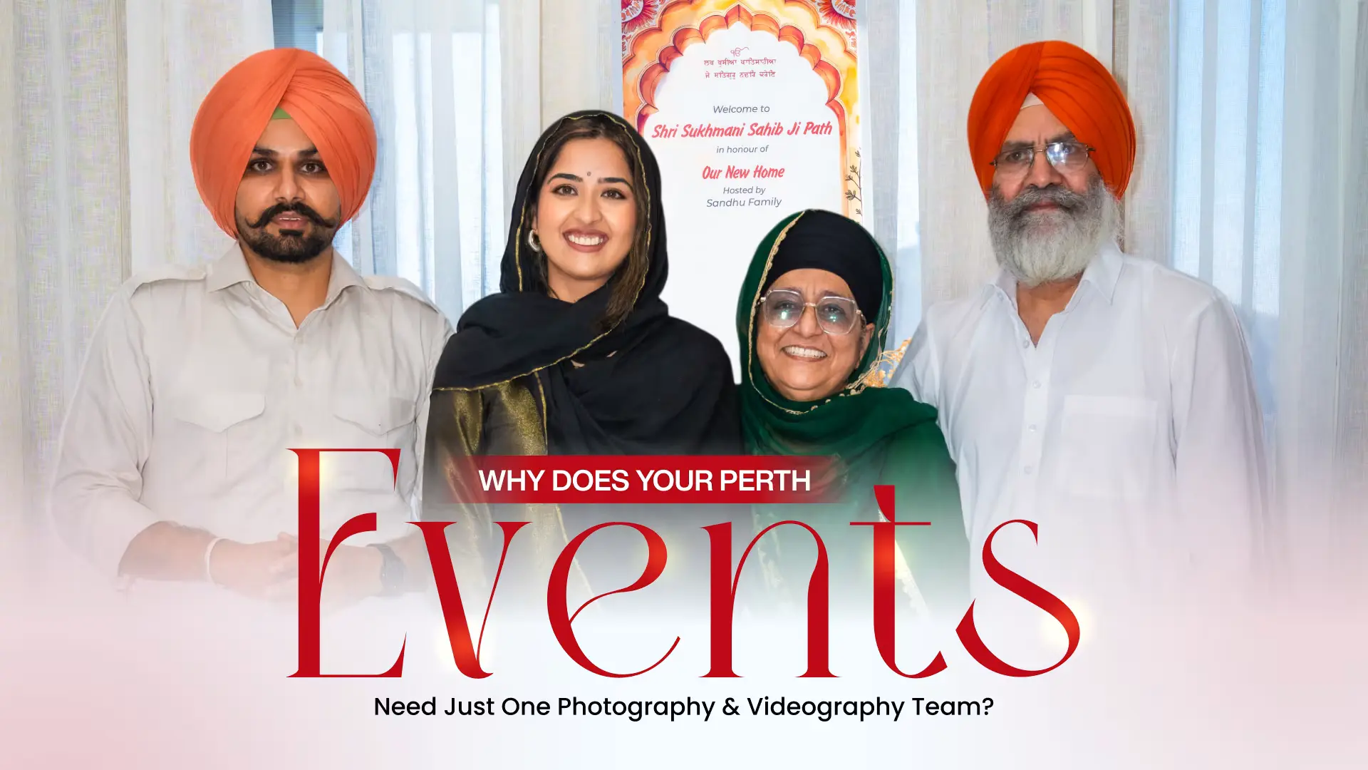 Why Does Your Perth Event Need Just One Photography & Videography Team?