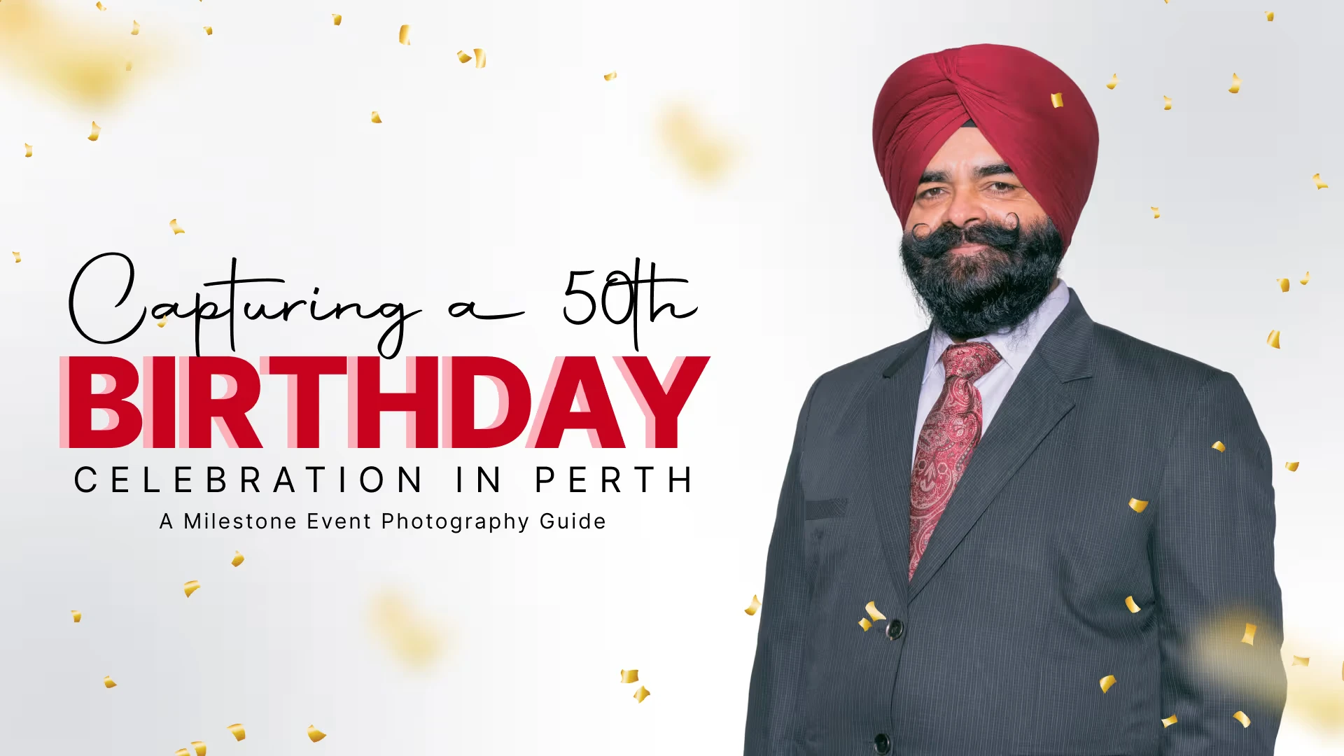 Capturing a 50th Birthday Celebration in Perth, A Milestone Event Photography Guide