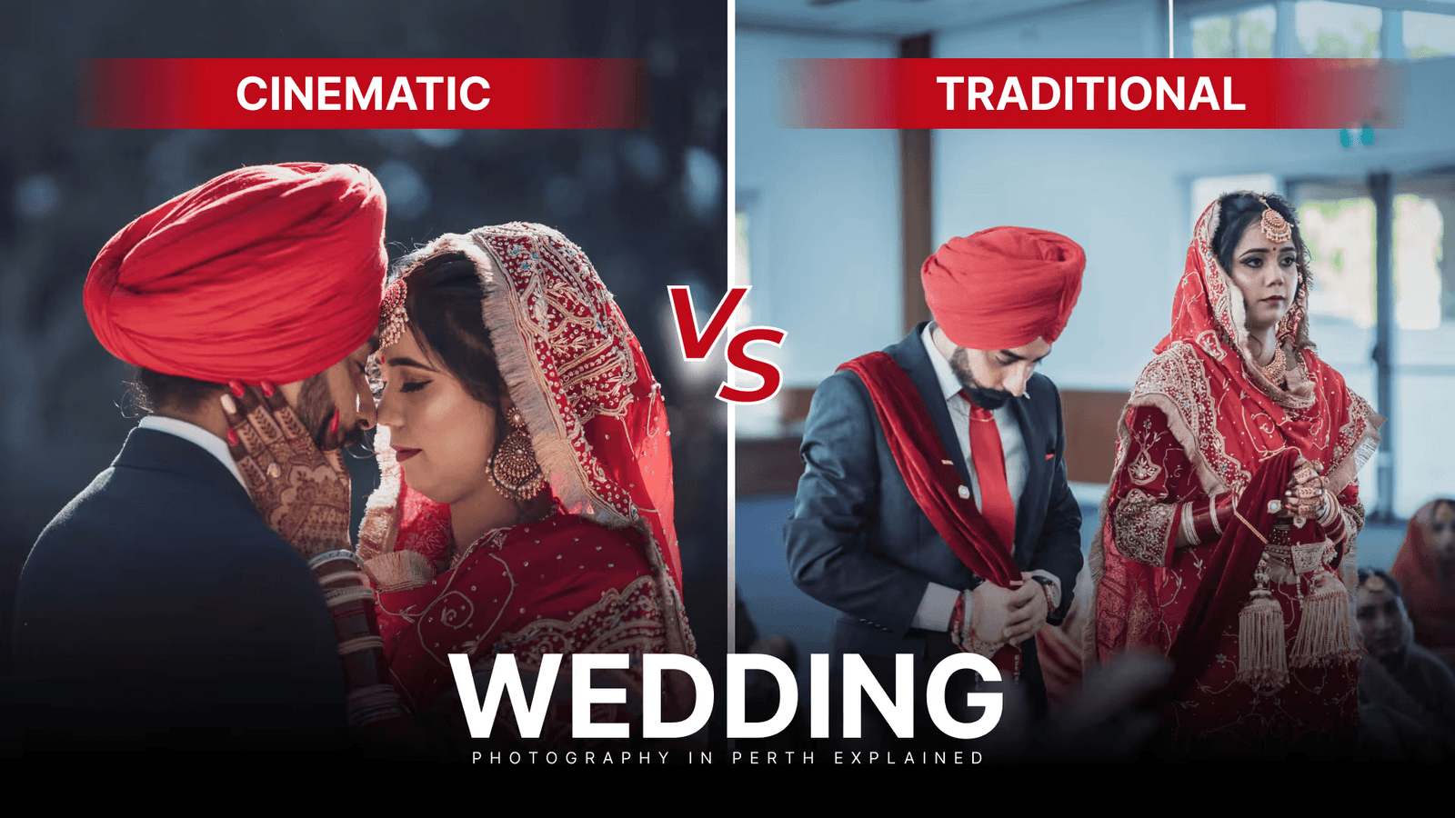 Cinematic vs Traditional Wedding Photography Explained
