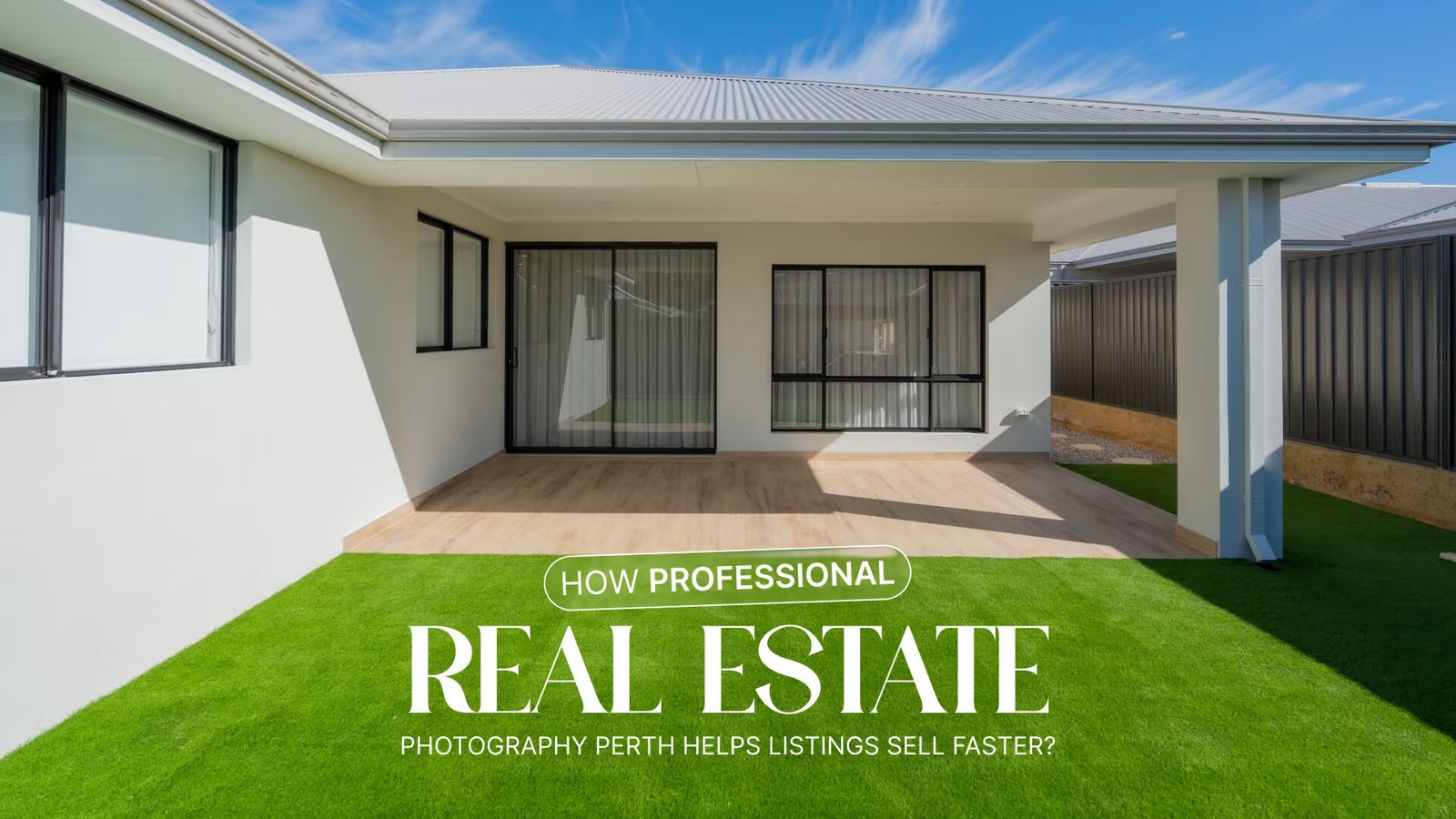 How Professional Real Estate Photography Perth Helps Listings Sell Faster